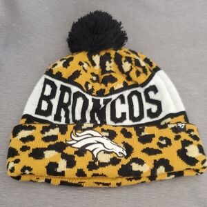 47 Brand Women's BRONCOS Knit Pom Pom Hat